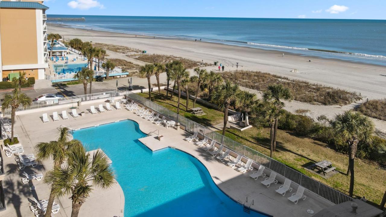 Ocean Crest Inn And Suites Myrtle Beach Exterior foto